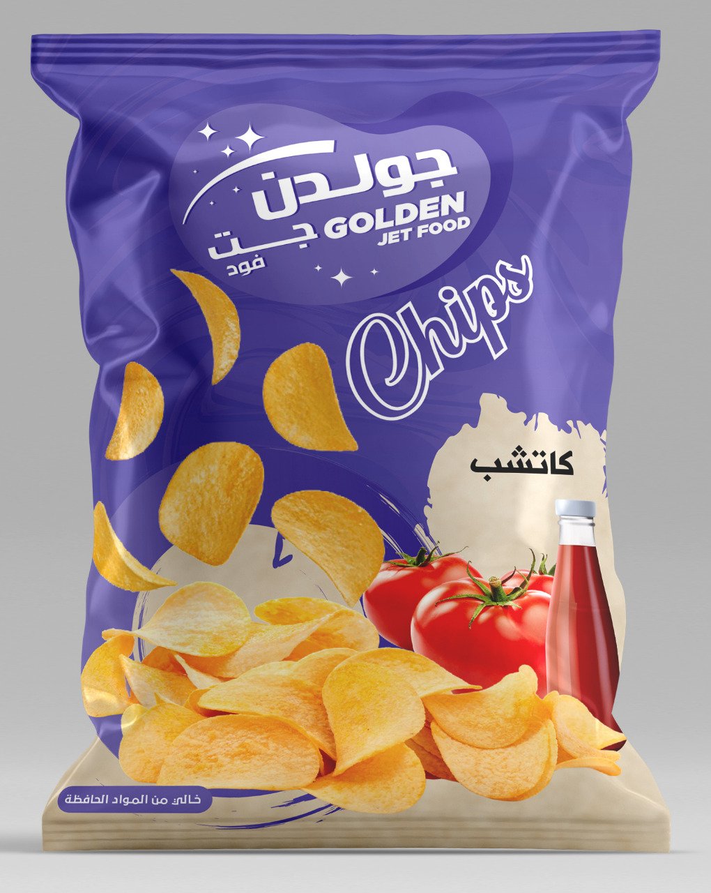 Potato Chips Ketchup